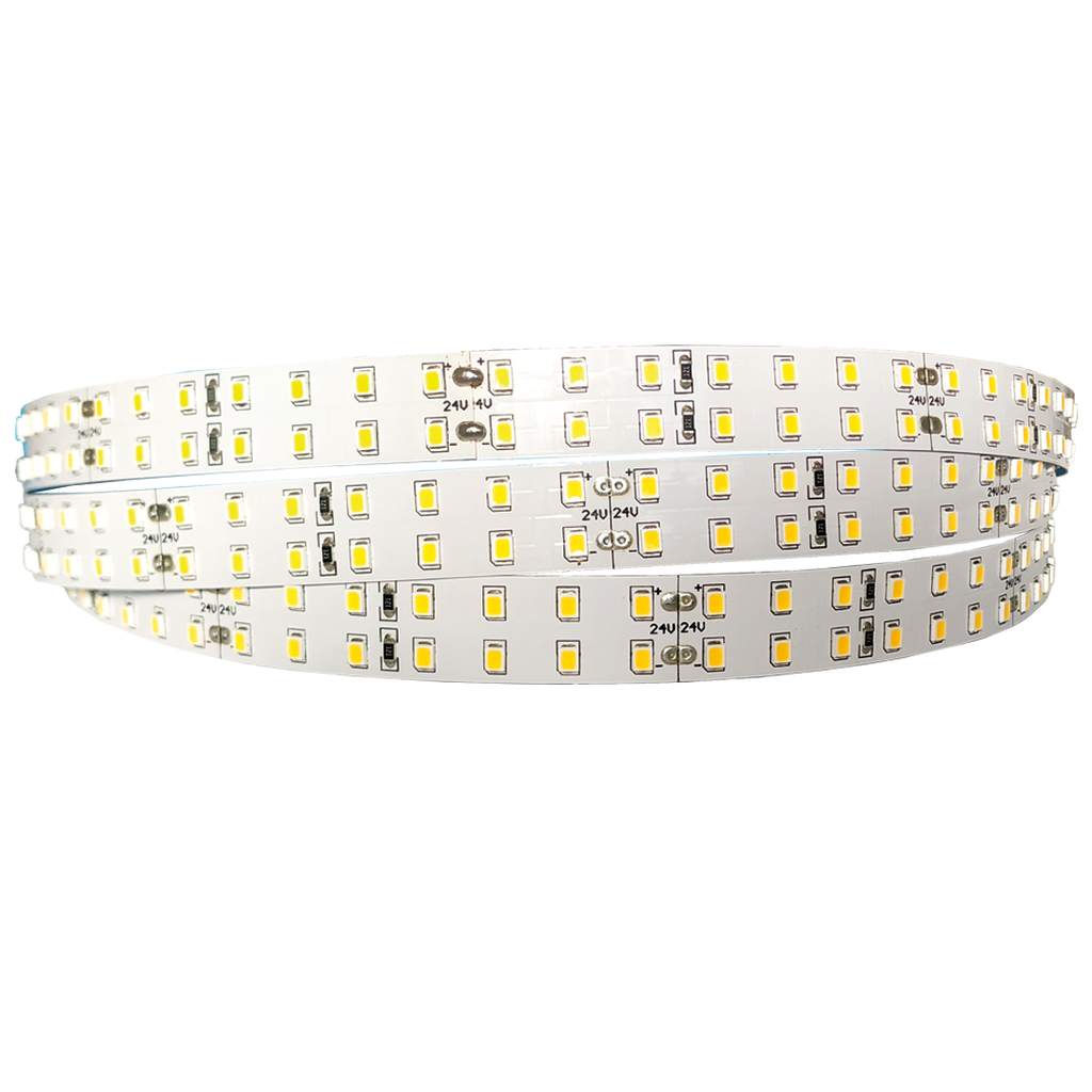 Tira LED 22W 196LEDs/m SMD2835 IP20 6000K DC24V 15mm 5m 