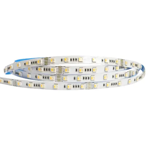 [1321230] Tira LED RGBW 19,2W DC24V 60LEDs/m SMD5050 IP20 RGB + 4K (4 en 1) 10mm 5m