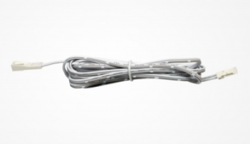 [21102001] Cable 2 pin blanco 2 metros 12/24V