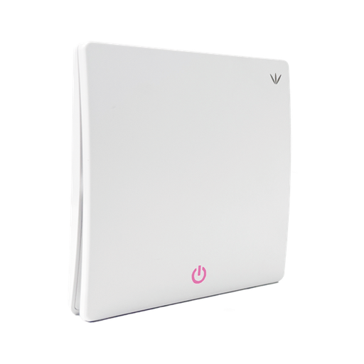 [2210111] Interruptor inalámbrico blanco. 1 botón