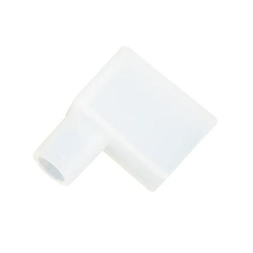 [100812] Tapa inicial para tiras LED de neón de 8 mm. con salida lateral para el cable