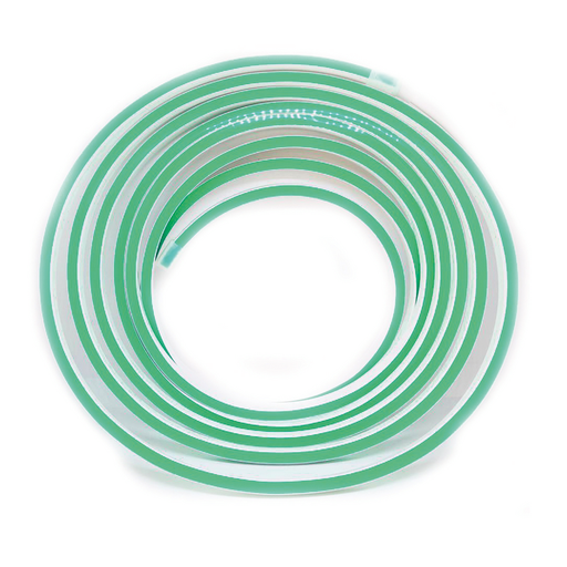 [10081237] Tira LED de Neón Verde 9,6W DC24V 140 LEDs/m IP67  8mm 5m