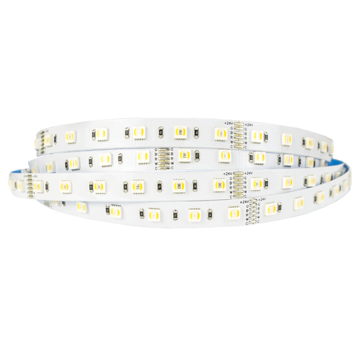 [10651238] Tira LED RGBWW 21W DC24V IP20 60LEDs/m SMD5050 (5 en 1) RGB+3K+6K 12mm 5m