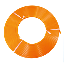 [1601125] Difusor naranja en rollo de 30 m. para perfiles LED con ancho de 12,5 mm.