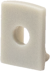 [161013C] Tapa para perfil con agujero 161013