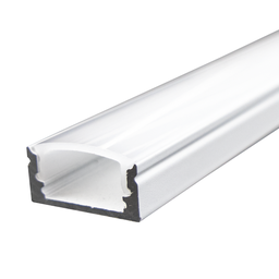 [1617081] Perfil LED de superficie de 17 mm x 7,8 mm lacado en blanco