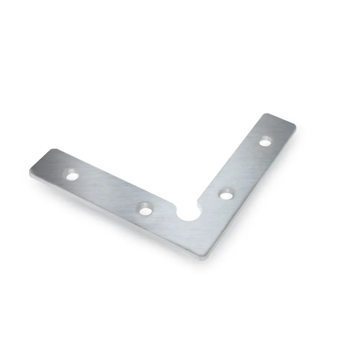 [165008] Conector plano de esquina para unir dos perfiles LED en 90º
