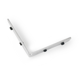[165009] Conector plano reforzado de esquina para unir dos perfiles LED en 90º