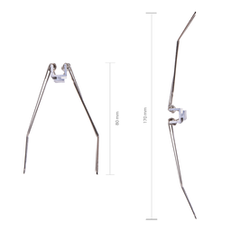 [165017] Pinza para la sujeción de perfiles LED empotrables