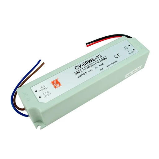 [17126070] Fuente de alimentación para tiras LED 60W DC12V IP67