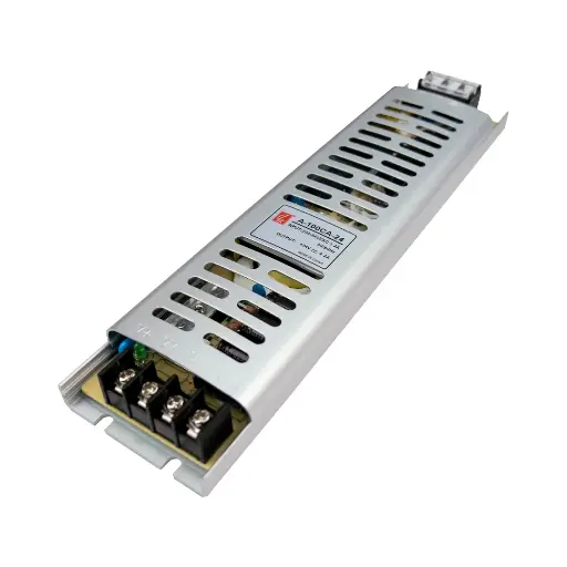 [172410073] Fuente de alimentación alargada para tiras LED 100W DC24V IP20