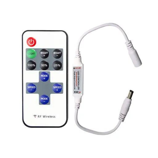 [182313] Regulador mini para tiras LED monocolor, DC5V: 30W / DC12V: 72W / DC24V: 144W