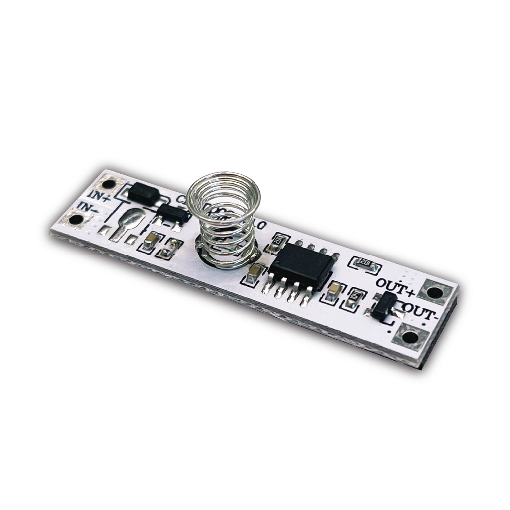 Placa de sensor de movimiento PIR para entrada de tira LED DC5-24V salida  12V 120W - 24V 240W