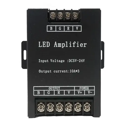 [183604] Amplificateur RGB, DC5V : 150W / DC12V : 360W / DC24V : 720W