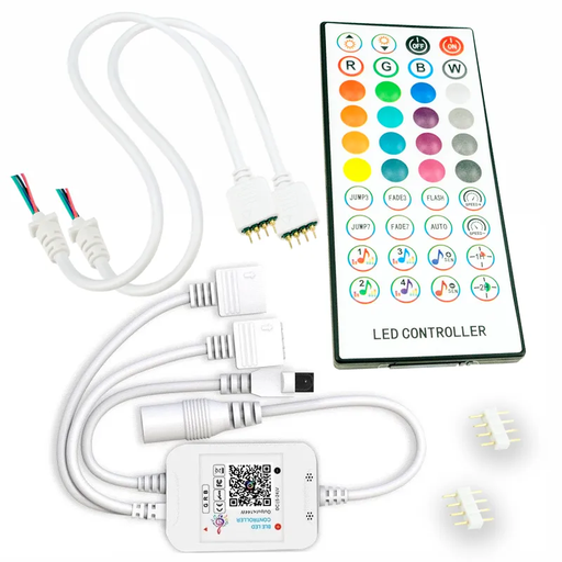 [18533] Controlador RGB y música con Wi-Fi y mando  DC12/24V: 100W