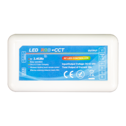 [18581] Controlador 2.4GHz. para RGB+CCT (8 zonas máx.) DC12V: 240W / 24V:480W