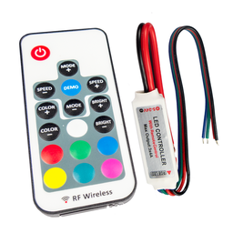 [1881281] Controlador RGB mini con mando DC12V:72W / DC24V:144W