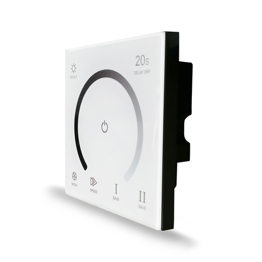 [1886010] Controlador táctil empotrable monocolor para tiras LED DC12V: 144W / DC24V: 288W