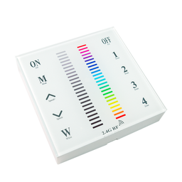 [188630] Mando regulador RGB táctil y empotrable para controlador de 2.4GHz. DC12V: 144W / DC24V: 288W