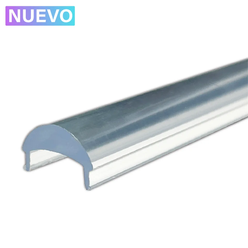 [1601128] 30 m Rolle transparenter 60º Diffusor für Profile, 12,5 mm breit