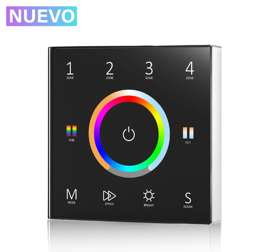 [202162] Panel negro universal inalámbrico (5 en 1) 4 zonas