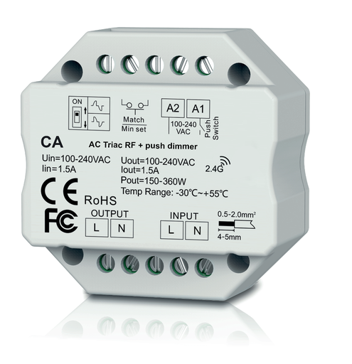 [201151] Controlador AC 220V con RF Triac. CA