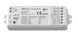 [201237] Controlador Zigbee & RF 5 en 1 para tira monocolor, bicolor, RGB, RGBW y RGB+CCT. CBUD